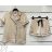 Sommer Tunika Kurzarm und lang gestreiften Rock Frauen (uni xs-m) ITALIENISCHE MODE IM119426