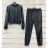 Set lange Jogginghosen und langärmliges Sweatshirt für Frauen (UNI S / L) TURKISH FASHION IMK20148