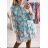 Elegantes Langarmkleid für Damen (S / M ONE SIZE) ITALIENISCHE MODE IMWP21u3727