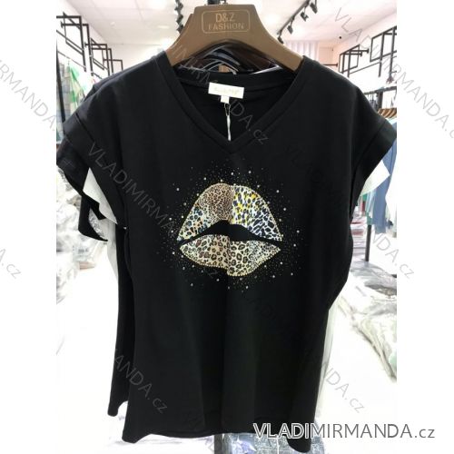 Kleid mit 3/4 Ärmeltasche für Damen (uni sl) ITALIAN Fashion IM3181746