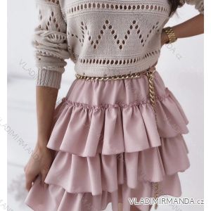 Kleid mit 3/4 Ärmeltasche für Damen (uni sl) ITALIAN Fashion IM3181746