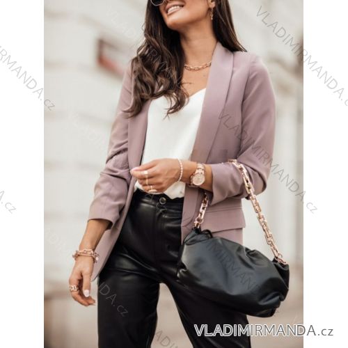 Kleid mit Knöpfen und geknöpften Damen (uni s-m) ITALIAN FASHION IMWA20332