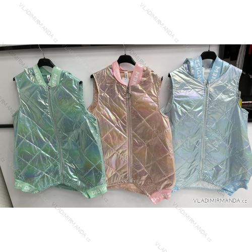 Jacke Mantel Licht übergroße Frauen (UNI L / 2XL) ITALIAN FASHION IMS206-9