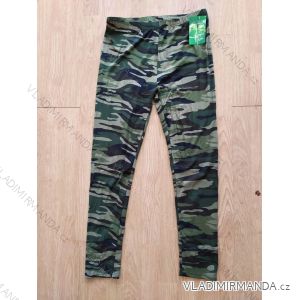 Leggings lange Tarnung Bambus Mädchen Mädchen (158-176) W.D. WD20WD-T-409