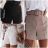 Shorts Shorts Kunstleder Frauen (uni s-l) ITALIAN FASHION IM920107