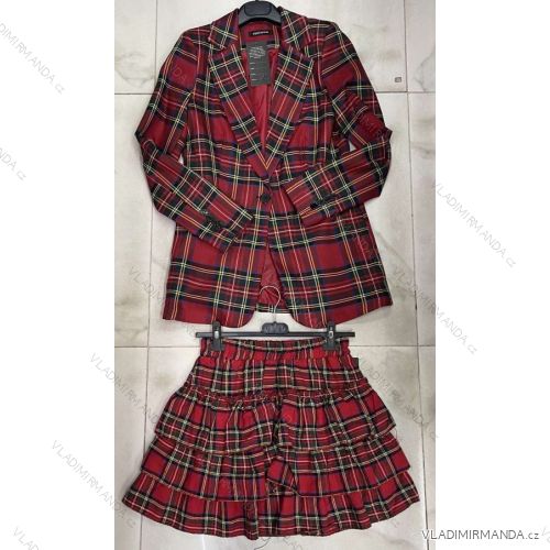 Kleid mit Knöpfen und geknöpften Damen (uni s-m) ITALIAN FASHION IM2203948