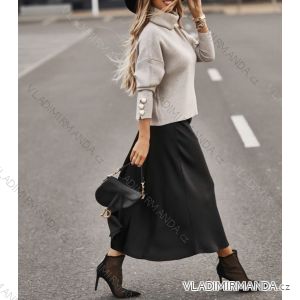 Kleid mit 3/4 Ärmeltasche für Damen (uni sl) ITALIAN Fashion IM3181746