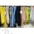 Sommer Tunika Kurzarm und lang gestreiften Rock Frauen (uni xs-m) ITALIENISCHE MODE IM119426