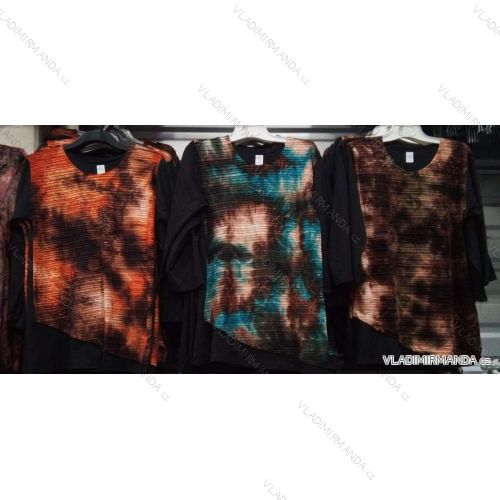 Damen-Langarmtunika in Übergröße (2xl-4xl) CZECH FASHION CRM19009