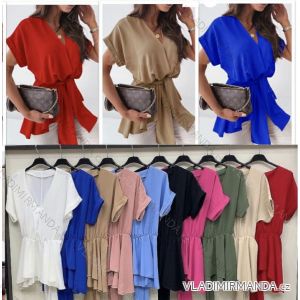 T-Shirt Kurzarm Frauen (UNI S / L) ITALIENISCHE MODE IMK20128