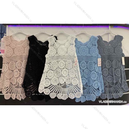 Kleid mit 3/4 Ärmeltasche für Damen (uni sl) ITALIAN Fashion IM3181746