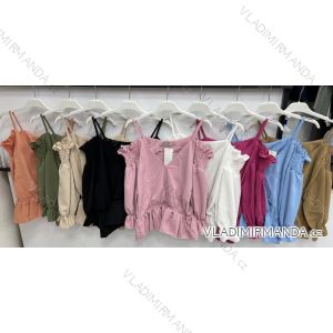 Kleid mit 3/4 Ärmeltasche für Damen (uni sl) ITALIAN Fashion IM3181746