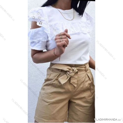 Kleid mit 3/4 Ärmeltasche für Damen (uni sl) ITALIAN Fashion IM3181746