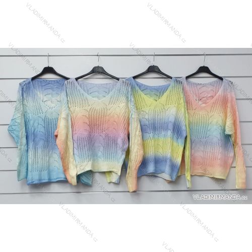 Damen Langarmpullover (S / M EINE GRÖSSE) ITALIENISCHE MODE IMWA21105