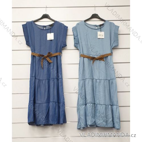 Elegantes Langarmkleid für Damen (S / M / L EINE GRÖSSE) ITALIENISCHE MODE IMWA21002