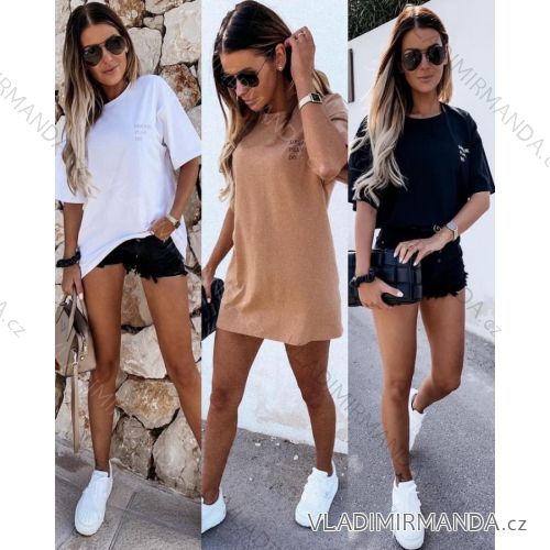 Kleid mit 3/4 Ärmeltasche für Damen (uni sl) ITALIAN Fashion IM3181746