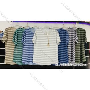 Kleid mit 3/4 Ärmeltasche für Damen (uni sl) ITALIAN Fashion IM3181746