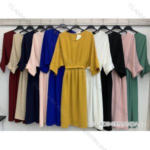 Mit Kapuze langärmliges mit Kapuze Kleid (uni s / m) IM2191956