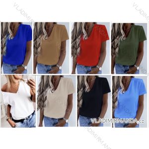 Kleid mit 3/4 Ärmeltasche für Damen (uni sl) ITALIAN Fashion IM3181746