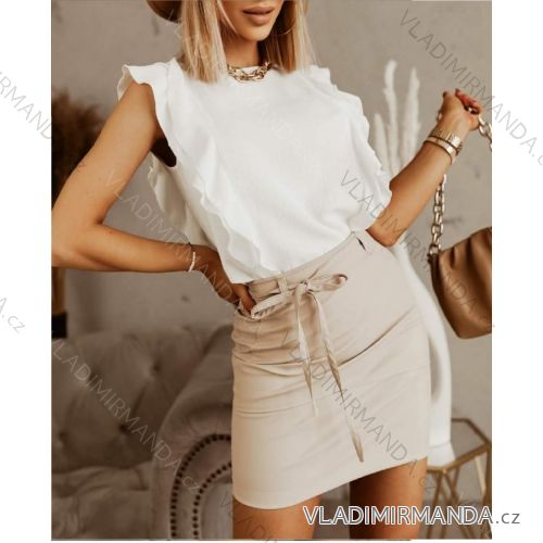 Kleid mit 3/4 Ärmeltasche für Damen (uni sl) ITALIAN Fashion IM3181746