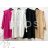 Kleid mit 3/4 Ärmeltasche für Damen (uni sl) ITALIAN Fashion IMWD20527