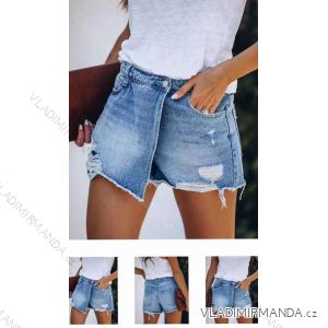 Shorts Shorts Kunstleder Frauen (uni s-l) ITALIAN FASHION IM920107