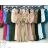Kleid mit 3/4 Ärmeltasche für Damen (uni sl) ITALIAN Fashion IMWD20527