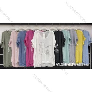 Kleid mit 3/4 Ärmeltasche für Damen (uni sl) ITALIAN Fashion IM3181746