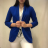 Jacke dünne lange Ärmel Frauen (UNI XS-M) ITALIENISCHE MODE IM120049