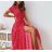 Langarm Kleid ELEGANT (uni s / m) ITALIENISCHE MODE IM919825