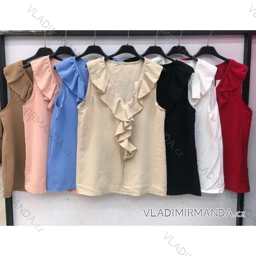 Kleid mit 3/4 Ärmeltasche für Damen (uni sl) ITALIAN Fashion IM3181746