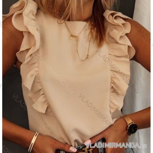 Kleid mit 3/4 Ärmeltasche für Damen (uni sl) ITALIAN Fashion IM3181746