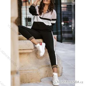 Set lange Jogginghosen und langärmliges Sweatshirt für Frauen (UNI S / L) TURKISH FASHION IMK20148