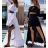 Kleid mit Knöpfen und geknöpften Damen (uni s-m) ITALIAN FASHION IM2203948