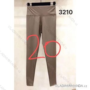 Lange Leggings DAMENLEDER (UNI S-M) ITALIENISCHE MODE IMM20FD3063