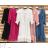 Kleid mit 3/4 Ärmeltasche für Damen (uni sl) ITALIAN Fashion IM3181746