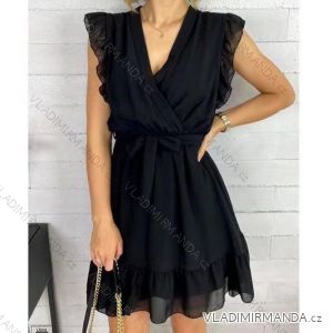 Elegantes Langarmkleid für Damen (S / M ONE SIZE) ITALIENISCHE MODE IMWP21u3727