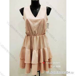 Elegantes Langarmkleid für Damen (S / M ONE SIZE) ITALIENISCHE MODE IMWP21u3727