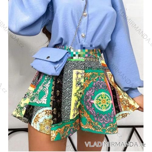 Shorts Sommer Damen Shorts (uni s / m) ITALIENISCHER MODUS IM919604