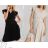 Elegantes Langarmkleid für Damen (S / M / L EINE GRÖSSE) ITALIENISCHE MODE IMWA21002