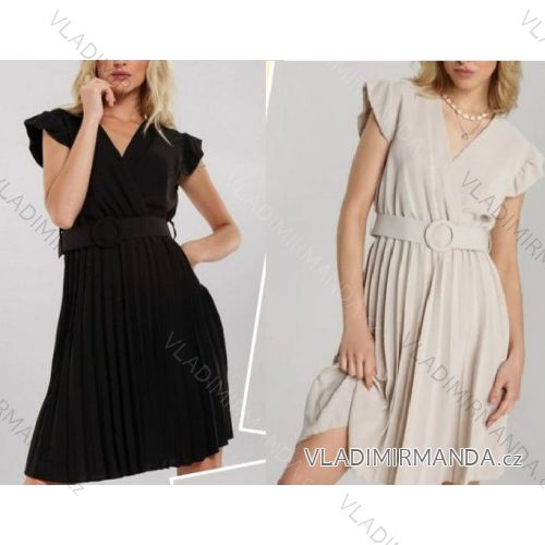 Elegantes Langarmkleid für Damen (S / M / L EINE GRÖSSE) ITALIENISCHE MODE IMWA21002