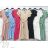 Elegantes Langarmkleid für Damen (S / M / L EINE GRÖSSE) ITALIENISCHE MODE IMWA21002