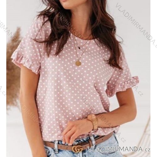 Kleid mit 3/4 Ärmeltasche für Damen (uni sl) ITALIAN Fashion IM3181746