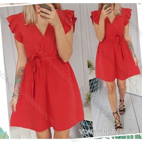 Elegantes Langarmkleid für Damen (S / M ONE SIZE) ITALIENISCHE MODE IMWP21u3727