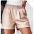Shorts Shorts Kunstleder Frauen (uni s-l) ITALIAN FASHION IM920107