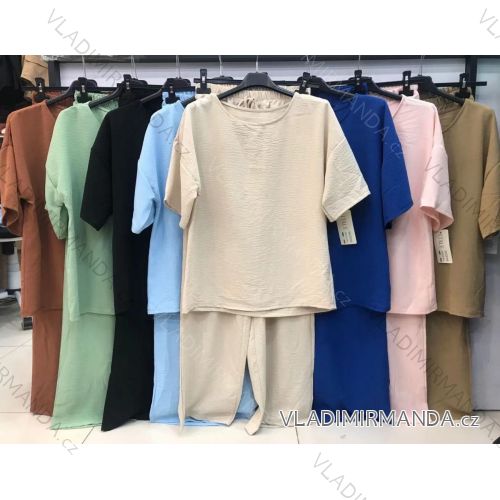 Kleid mit Knöpfen und geknöpften Damen (uni s-m) ITALIAN FASHION IM2203948