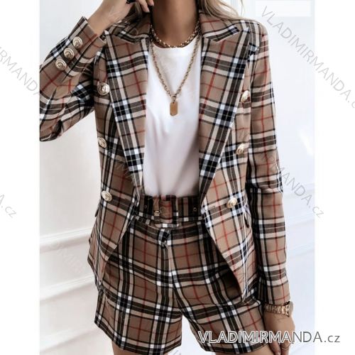 Kleid mit Knöpfen und geknöpften Damen (uni s-m) ITALIAN FASHION IM2203948