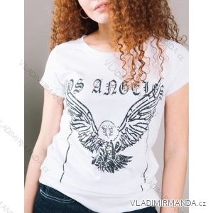 T-Shirt Kurzarm Frauen (UNI S-M) ITALIENISCHE MODE IMM20330