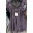 Kurzarm-Sommerkleid für Damen (UNI S-M) ITALIAN FASHION IMM20318