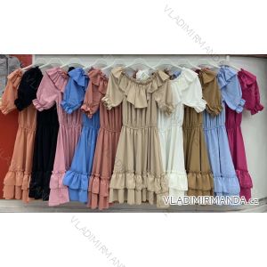 T-Shirt Kurzarm Frauen (UNI S / L) ITALIENISCHE MODE IMK20128